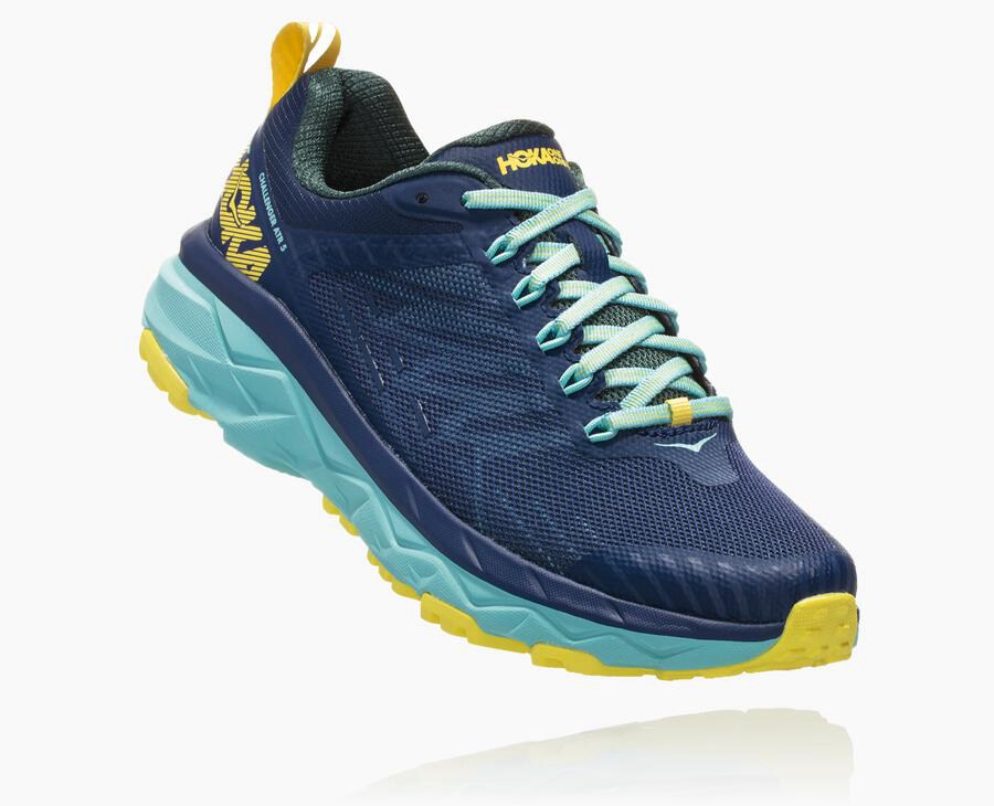 Hoka One One Trailsko Dame - Challenger Atr 5 - Blå - 175096NMQ